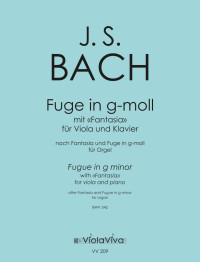 VV 209 • BACH - Fuge mit Fantasia g-moll